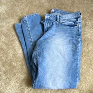 Straight leg jeans